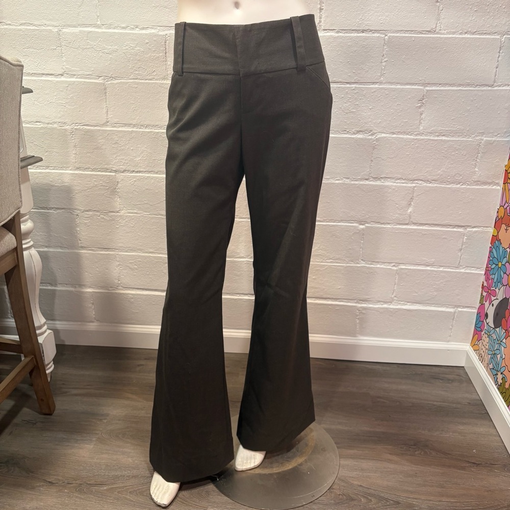 Grey Flared Women's Pants